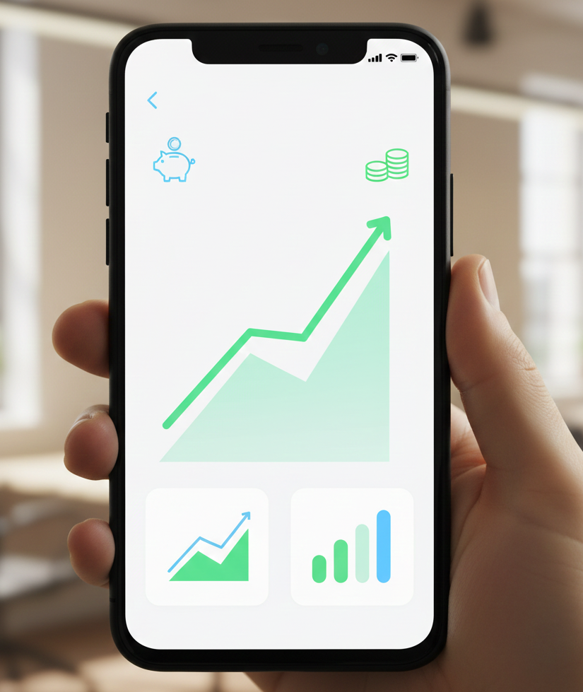 Las mejores apps financieras de 2025 para ahorrar sin esfuerzo Grafica
