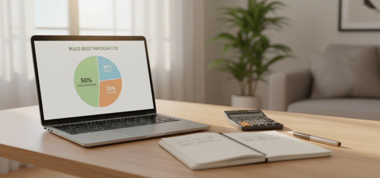 Ejemplo 4: Gestiona tus gastos anuales con el método 50/30/20: impuestos, seguros y vacaciones generated image december 22, 2025 8 20pm