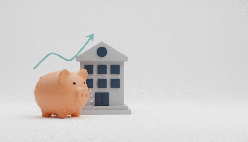 Concepto de seguridad de depósitos bancarios con protección FGD hasta 100.000 euros