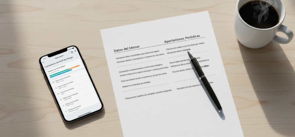 Gestión automatizada de inversiones para niños y adolescentes