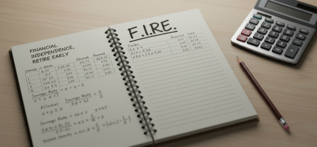 estrategia-ahorro-fire-estilo-vida-frugal.jpg Gráfico de ahorro agresivo y control de gastos para alcanzar objetivos FIRE